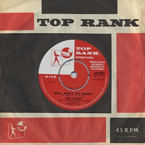 Donald, Where's Your Troosers? 45rpm