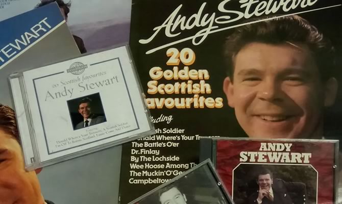 Selection of Andy Stewart Records